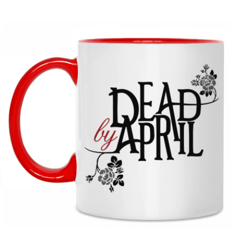 Кружка с принтом Dead by April