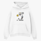 Толстовка худи оверсайз