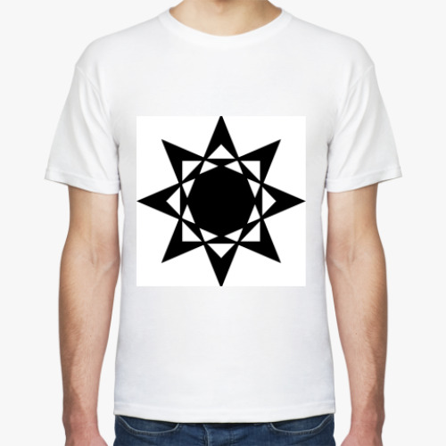 Футболка с принтом Символы