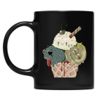 Кружка цветная UV-DTF