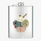 Фляжка стальная