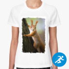 Женская спортивная футболка