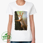 Женская футболка органик