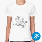 Женская спортивная футболка