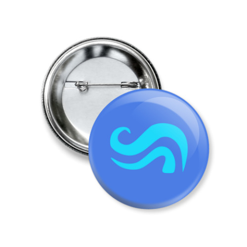 Значок 37мм с принтом Homestuck John Egbert God Tiers