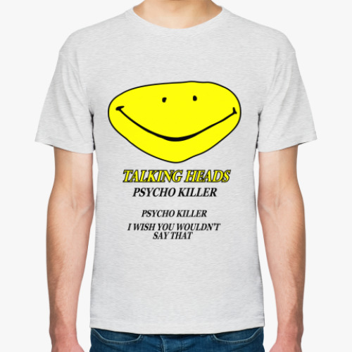 Футболка с принтом Talking Heads