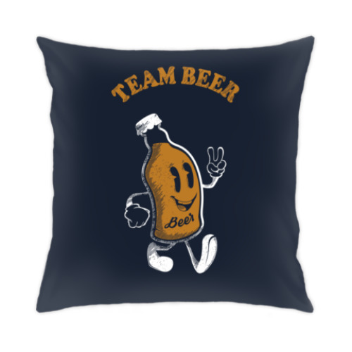 Подушка с принтом Герой веселья (hero of fun)