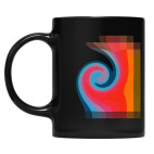 Кружка цветная UV-DTF