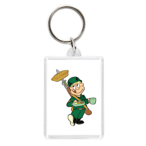 Брелок с принтом Защитник