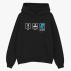 Толстовка худи оверсайз