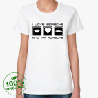 Женская футболка органик