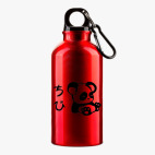 Металлическая бутылка 400 мл UV-DTF