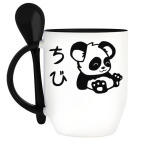 Кружка с ложкой