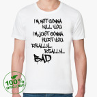 Мужская футболка органик