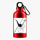 Металлическая бутылка 400 мл UV-DTF