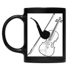 Кружка цветная UV-DTF