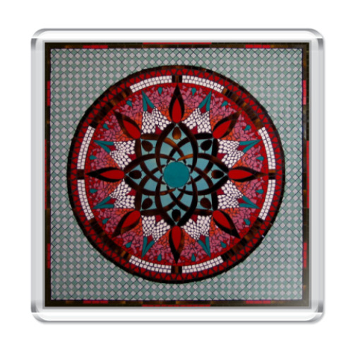 Магнит с принтом Мозаика