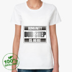 Женская футболка органик