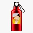 Металлическая бутылка 400 мл UV-DTF