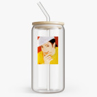 Банка с бамбуковой крышкой