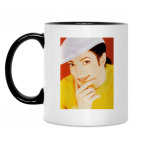 Кружка двухцветная