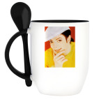 Кружка с ложкой