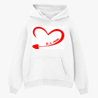 Толстовка худи оверсайз