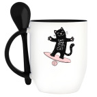 Кружка с ложкой