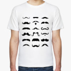 Классическая футболка Усы