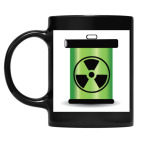 Кружка цветная UV-DTF