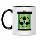 Кружка двухцветная