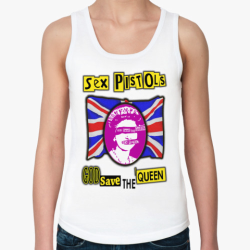 Женская майка с принтом Sex Pistols