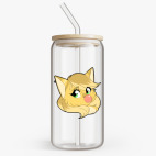 Банка с бамбуковой крышкой