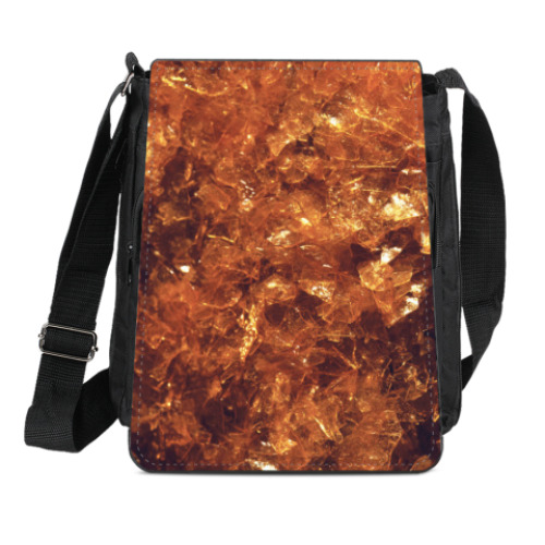 Сумка-планшет с принтом Текстура