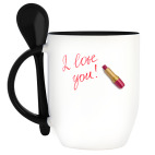 Кружка с ложкой