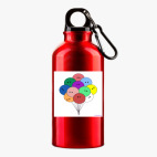 Металлическая бутылка 400 мл UV-DTF