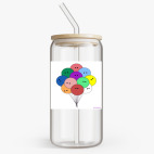 Банка с бамбуковой крышкой