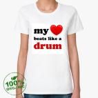 Женская футболка органик