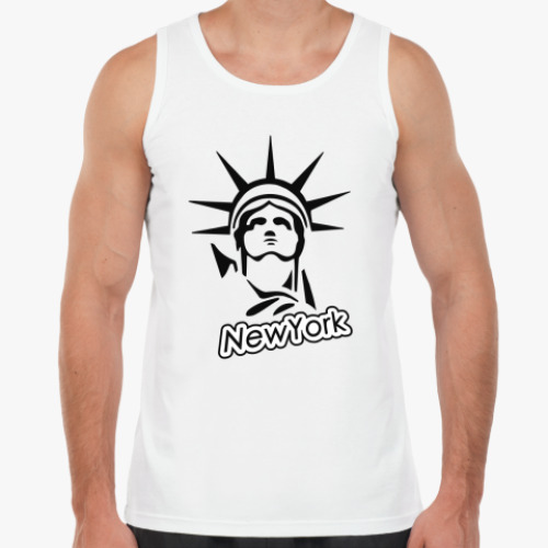 Майка с принтом  NewYork!