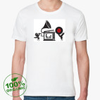 Мужская футболка органик