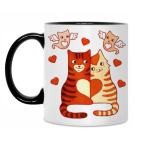 Кружка двухцветная