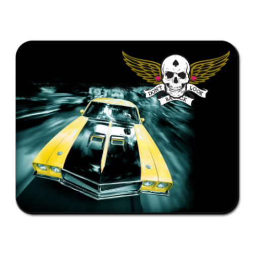 Коврик для мыши с принтом  High speed