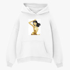 Толстовка худи оверсайз