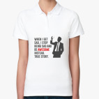 Женская рубашка поло