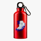 Металлическая бутылка 400 мл UV-DTF