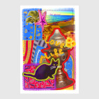 Постер 20 х 30 см Краски Востока