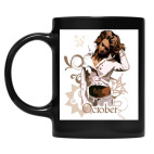 Кружка цветная UV-DTF