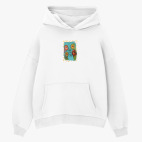 Толстовка худи оверсайз