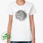 Женская футболка органик