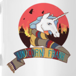 Рождественский Единорог в стиле Доктора Кто